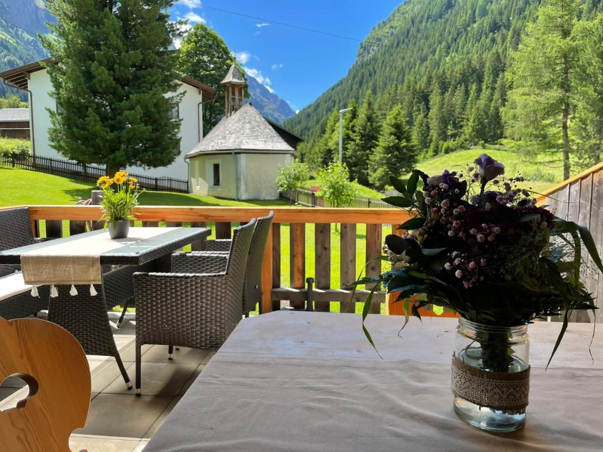 Apart Luibisblick Sankt Leonhard im Pitztal Exterior photo